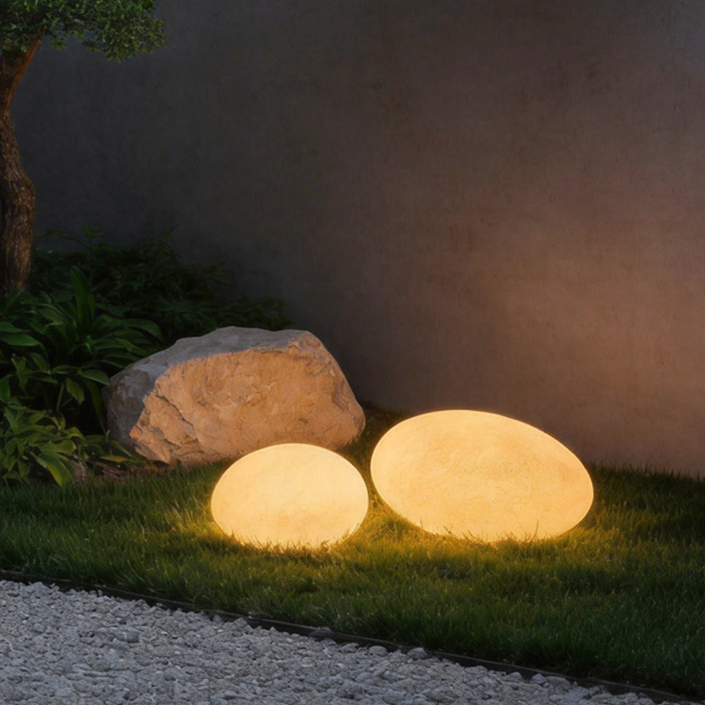 Pebble Garden Lights LED Waterproof Outdoor Landscape Lighting