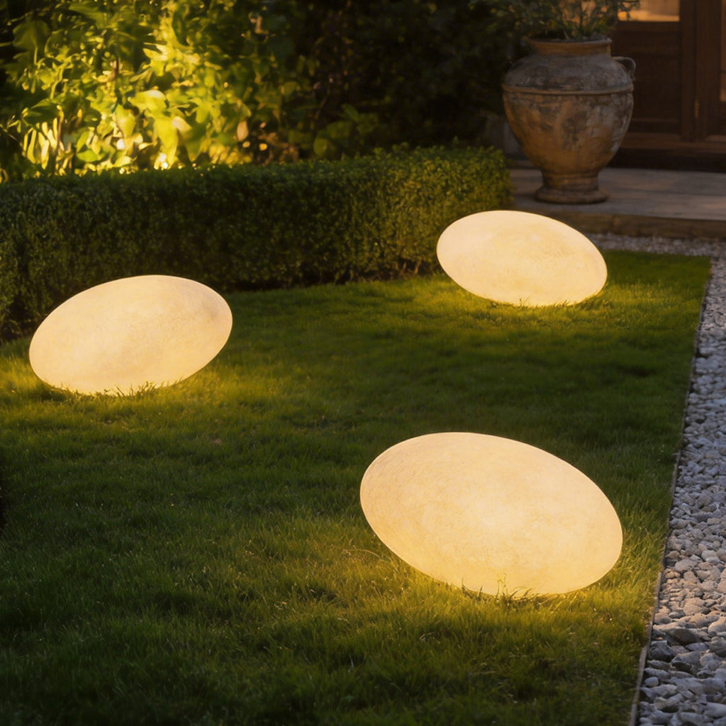 Pebble Garden Lights LED Waterproof Outdoor Landscape Lighting