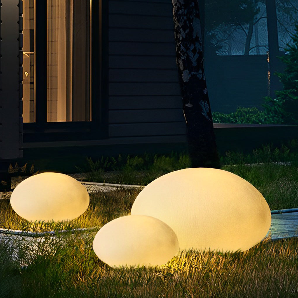 Pebble Garden Lights LED Waterproof Outdoor Landscape Lighting