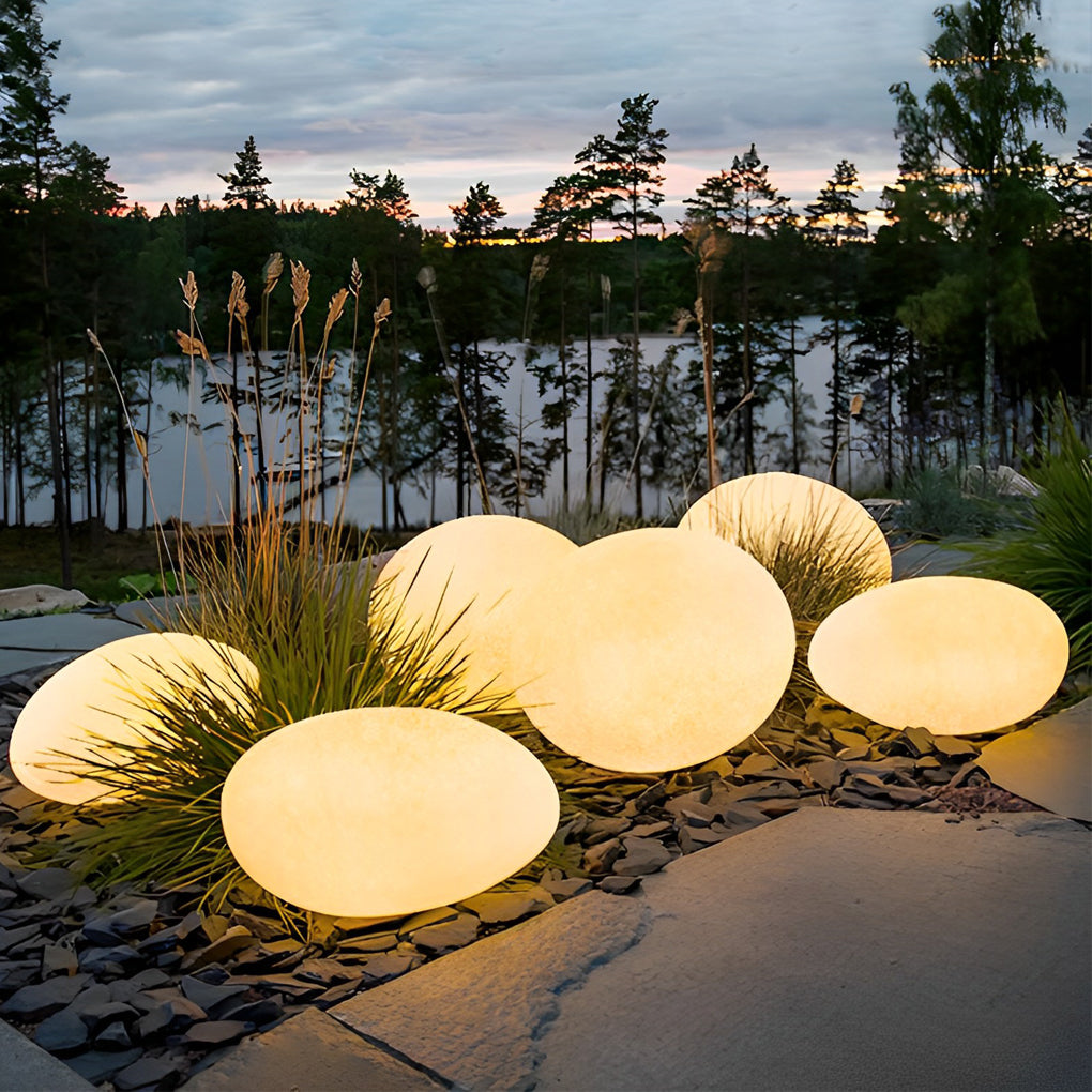Pebble Garden Lights LED Waterproof Outdoor Landscape Lighting
