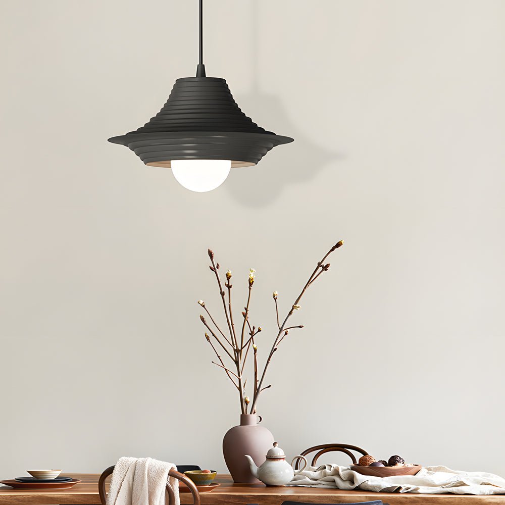 Personality Striped Iron Dimming Nordic Pendant Light