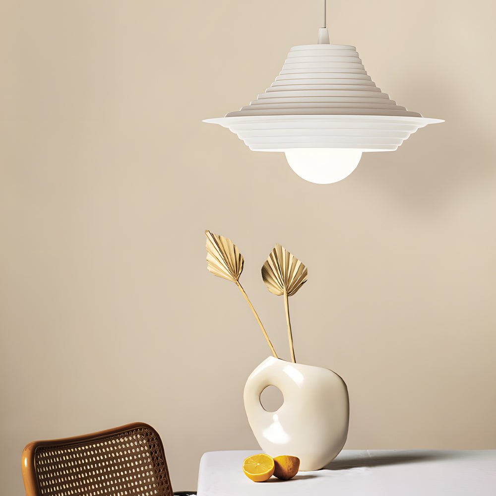 Personality Striped Iron Dimming Nordic Pendant Light