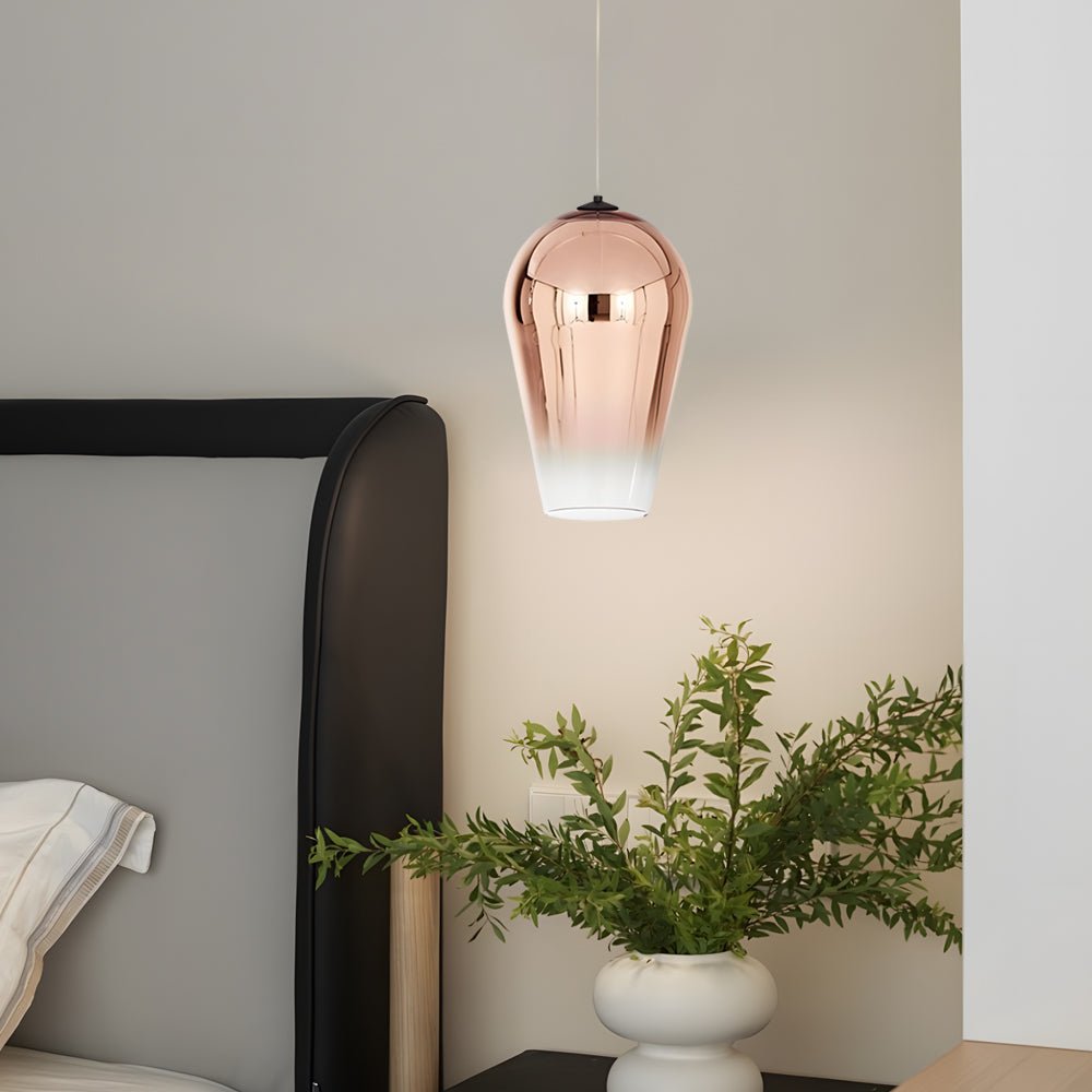 Nordic Post-Modern Art Glass Gradient Pendant Light