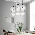 Nordic Post-Modern Art Glass Gradient Pendant Light