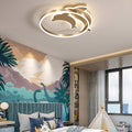 Personalized Dolphin Ceiling Lamp - Creative 3-Color Adjustable LED Lighting