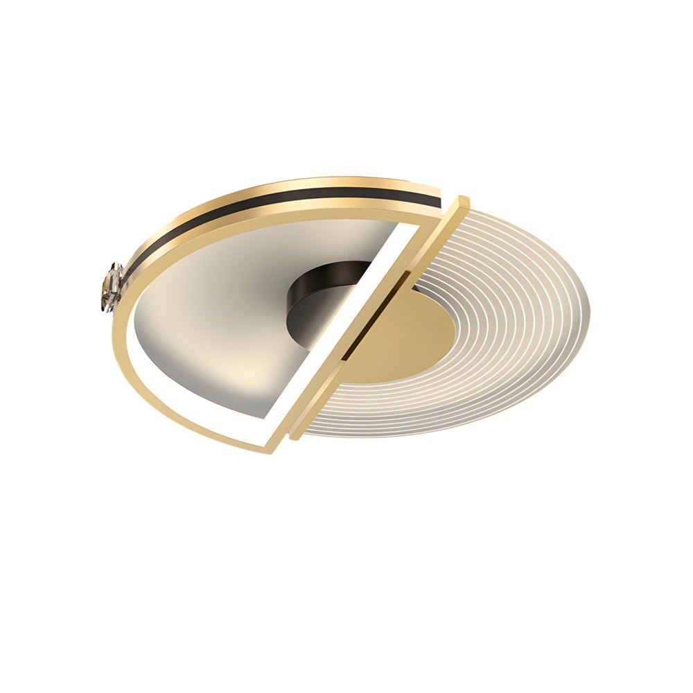 Personalized LED Round Ceiling Light - Three-Step Dimming Modern Fixture
