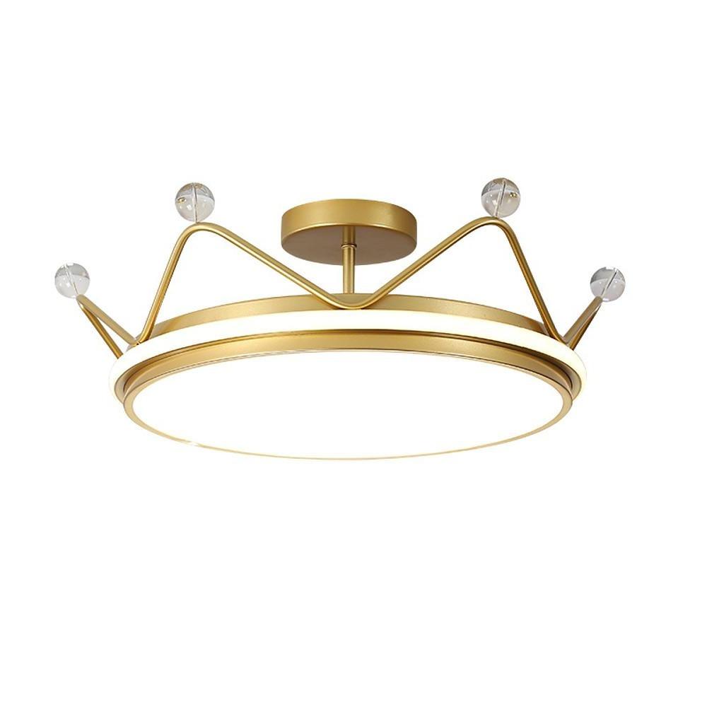 Creative Circle Dimmable LED Nordic Flush Mount Ceiling Light