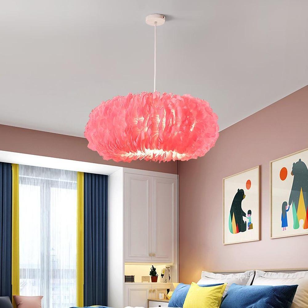 Fluffy Hanging Light Fairy Tale Ceiling Fixture