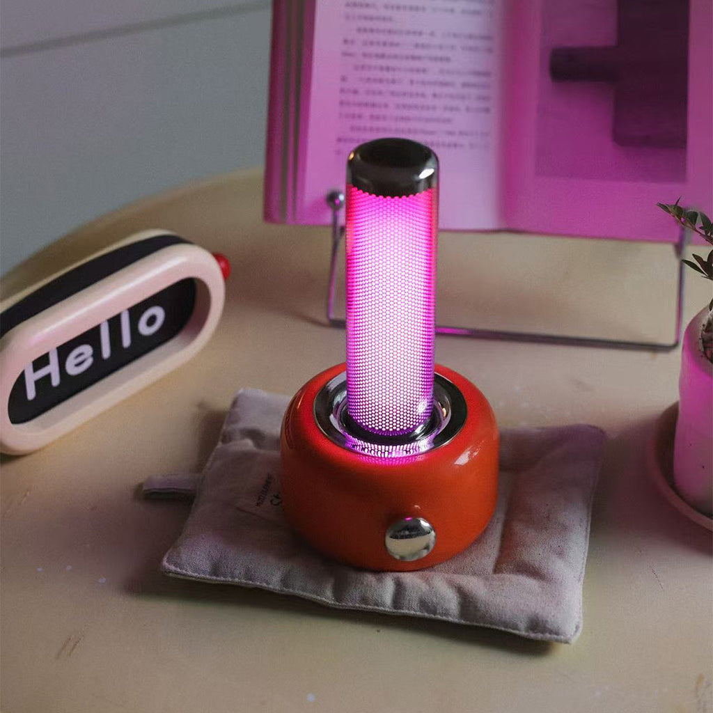 Sleek Metal Ambient RGB Table Lamp - Minimalist Design for Modern Living Spaces