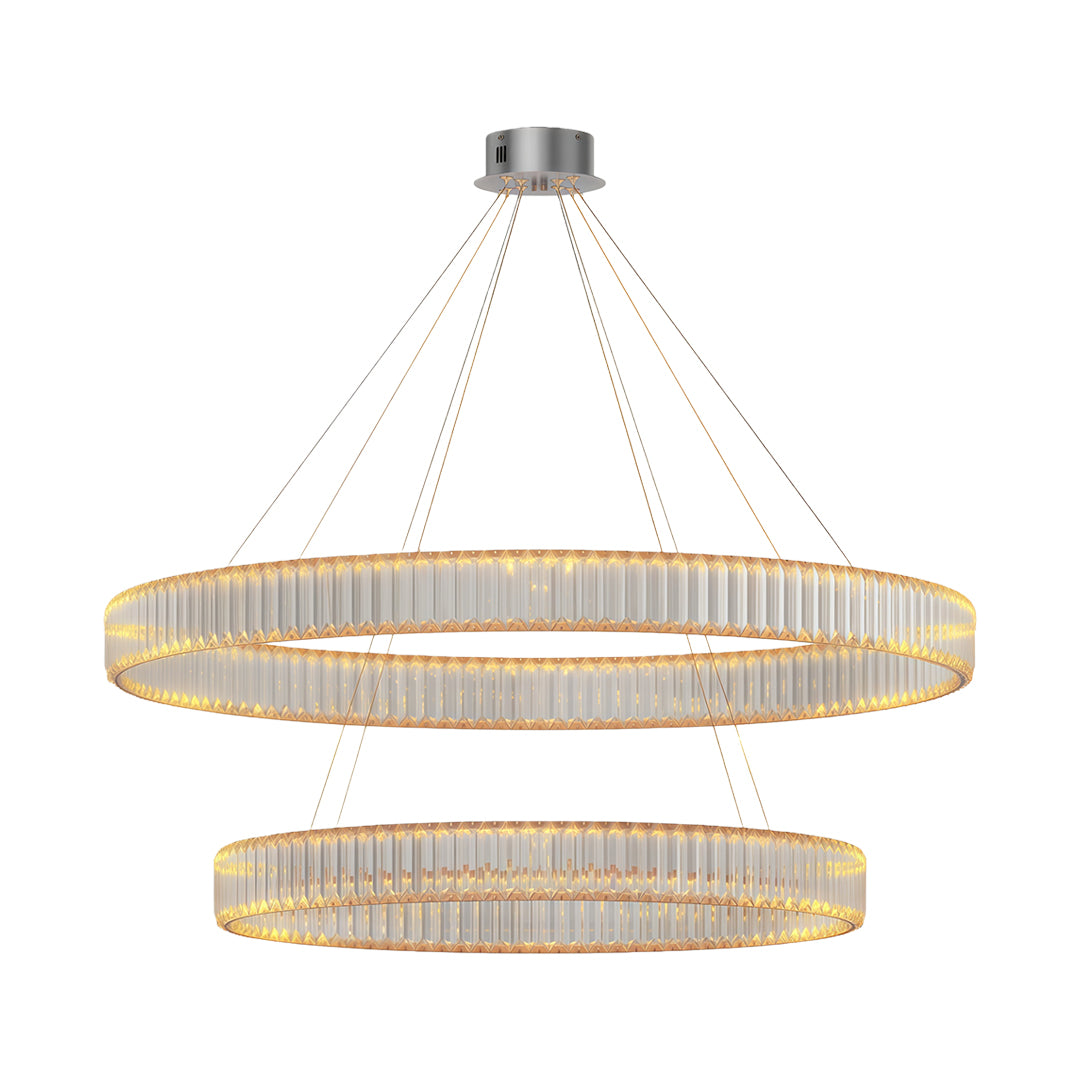Crystal Round Chandelier | American Creative Ceiling Light
