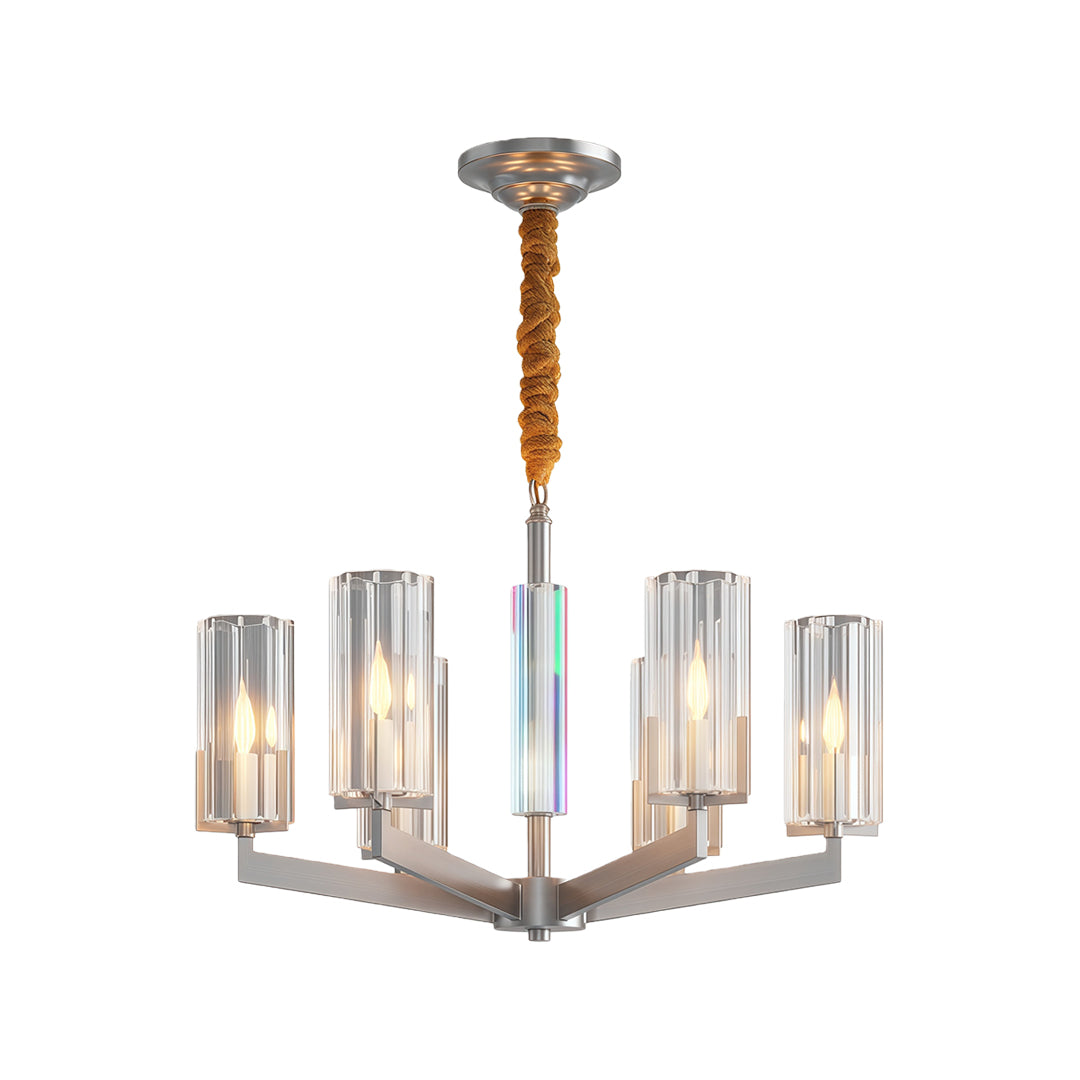 American-Style Candle Chandeliers Luxury Ceiling Light