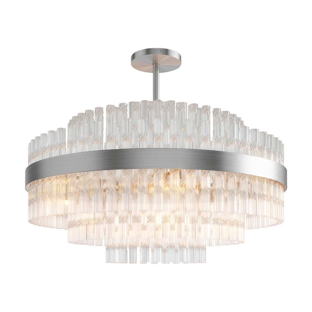 Industrial Modern Copper Chandelier - Luxury Ceiling Light Fixture