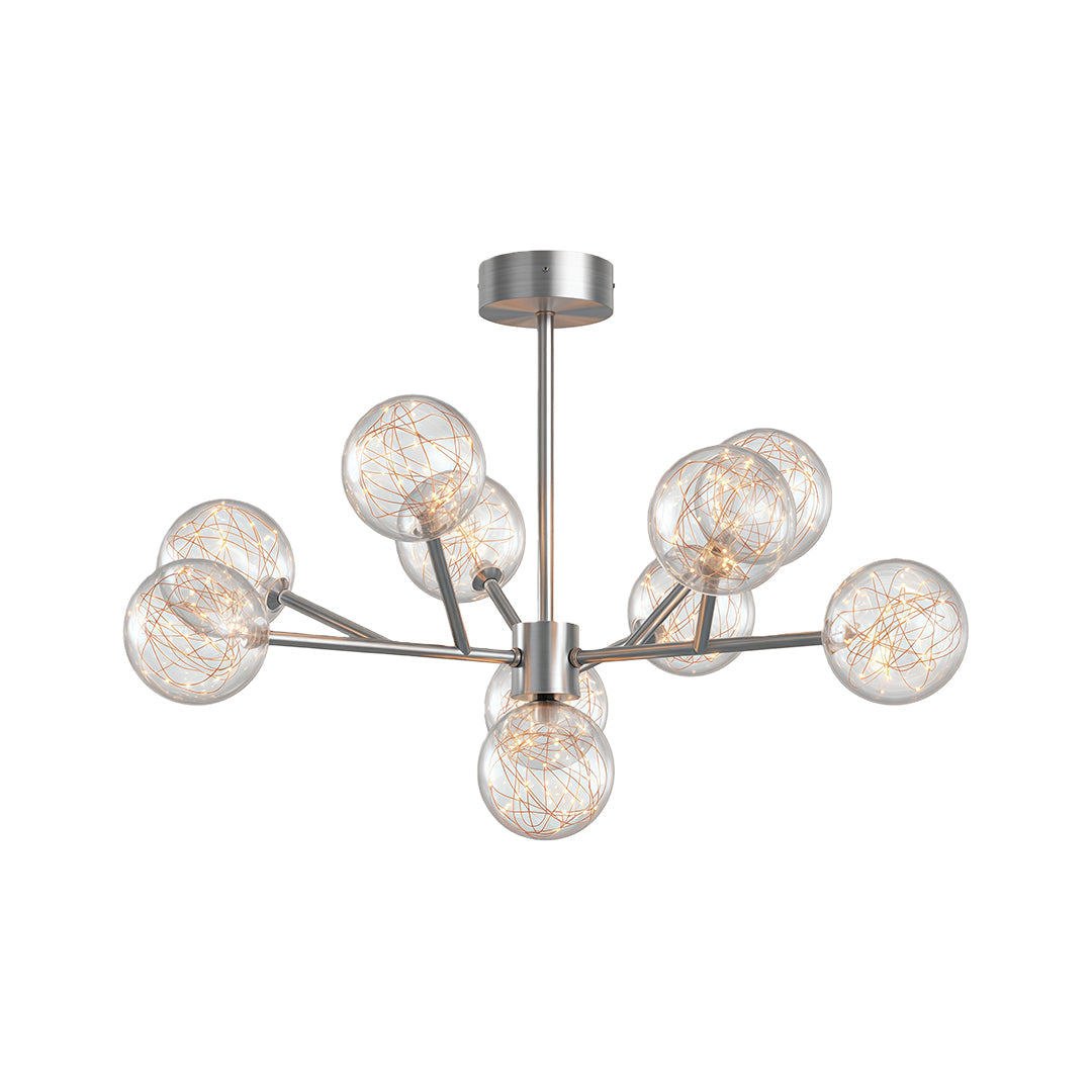 Modern Glass Globe Chandelier - Sky Star Ceiling Light