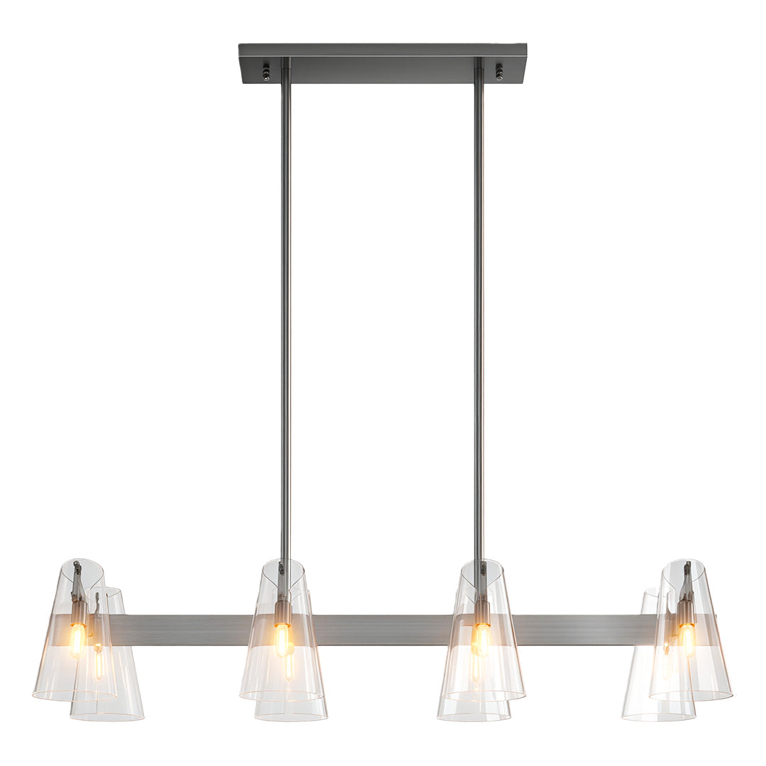 Modern Copper Ceiling Light Chandelier - Simple Elegance