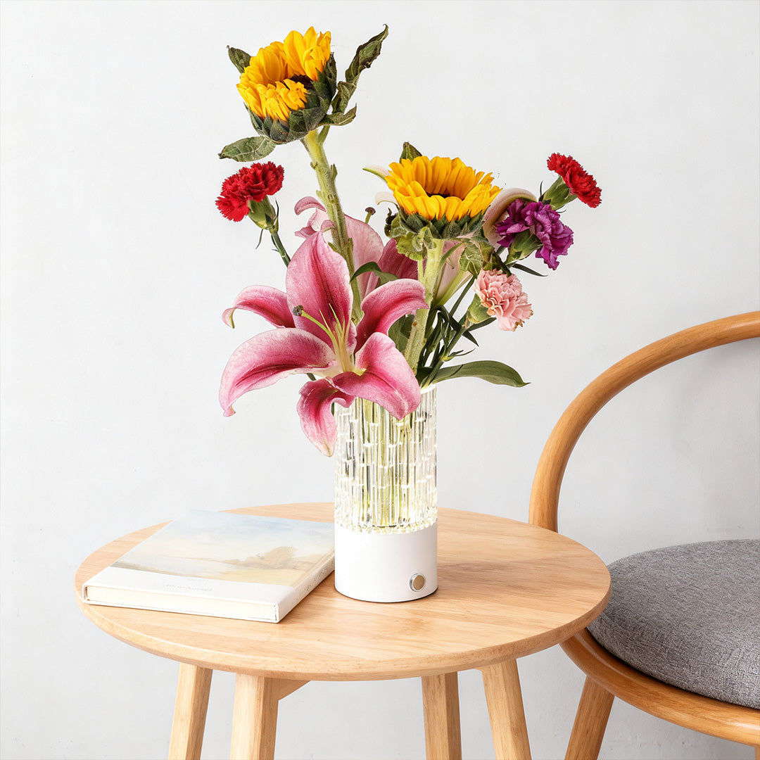 Deco Table Lamp - Artistic ABS & PS Material Vase Light 

Illuminate your space with this stylish Deco Table Lamp, crafted from durable ABS and PS materials. The artistic vase design adds a touch of elegance to any room, making it perfect for home decor.