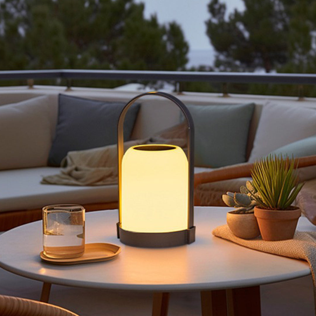 Solar-Powered Waterproof USB Rechargeable Handheld Light - Portable Outdoor Flashlight