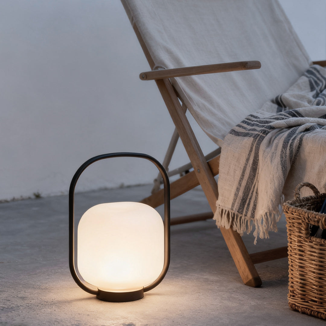 Portable Waterproof Solar Lantern LED Rechargeable Outdoor Handle Lamp