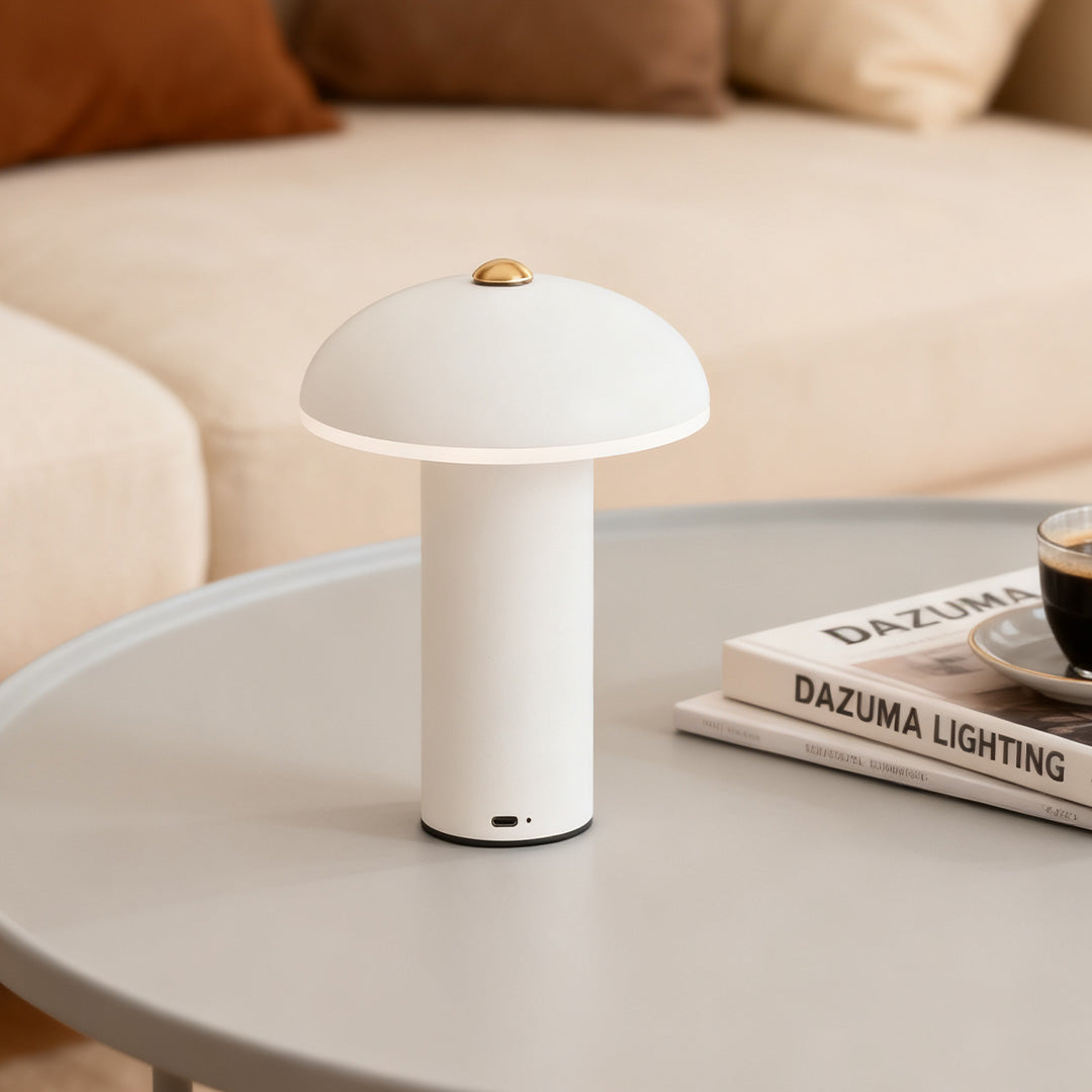Dimmable LED Table Lamp - Stylish Iron and Acrylic Ambient Light for Home Decor