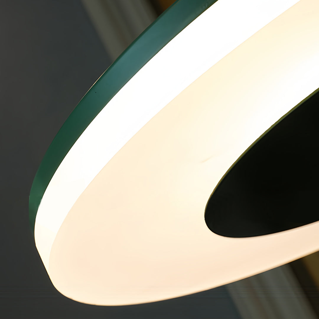 Colored Macaron Dimmable Floor Lamp - Modern Round Head Standing Light