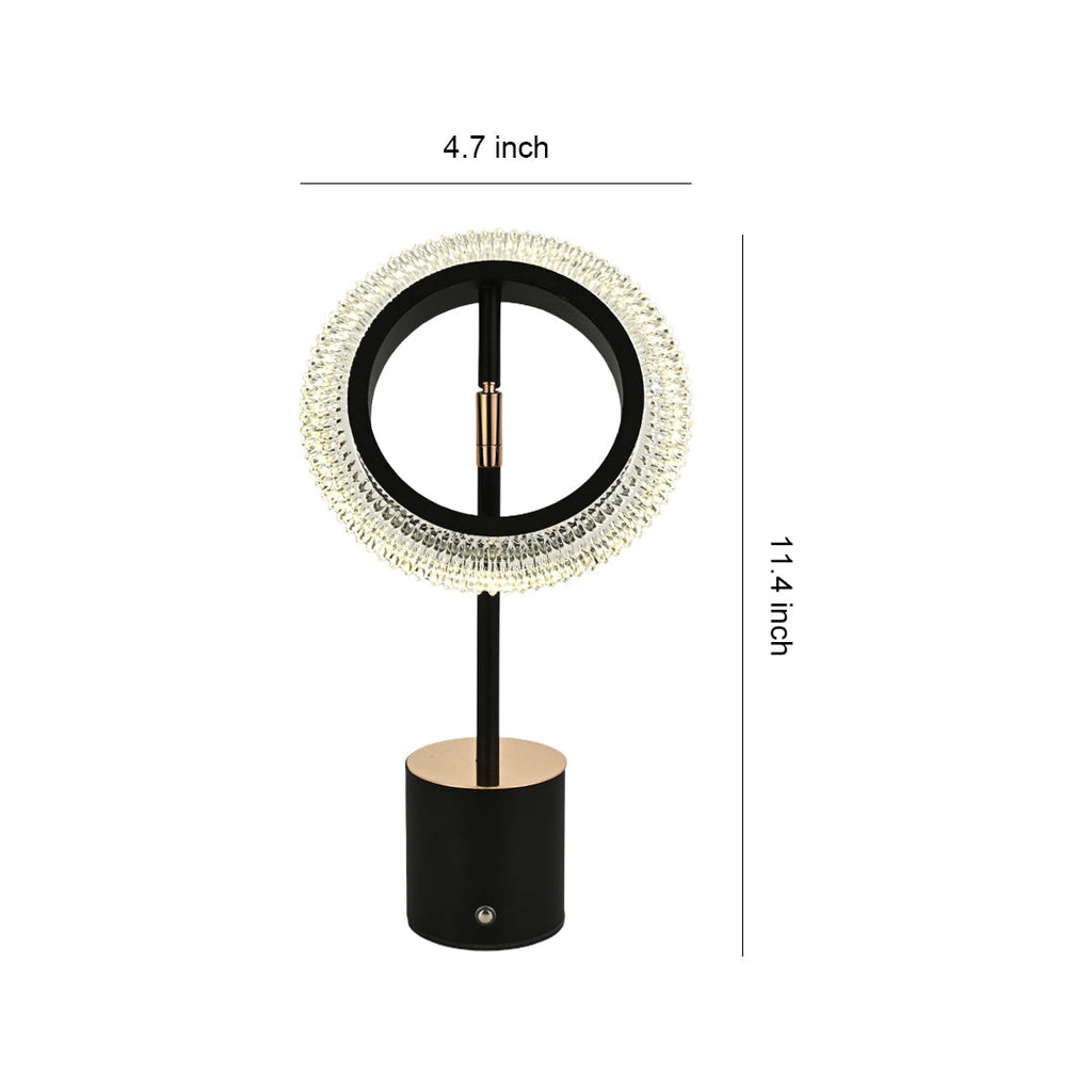 Ring Table Lamp - Minimalist Modern Design with Touch Charging

Enhance your space with this stylish ring table lamp, featuring a sleek minimalist design and innovative touch charging capabilities. Perfect for contemporary decor, this modern lighting solu