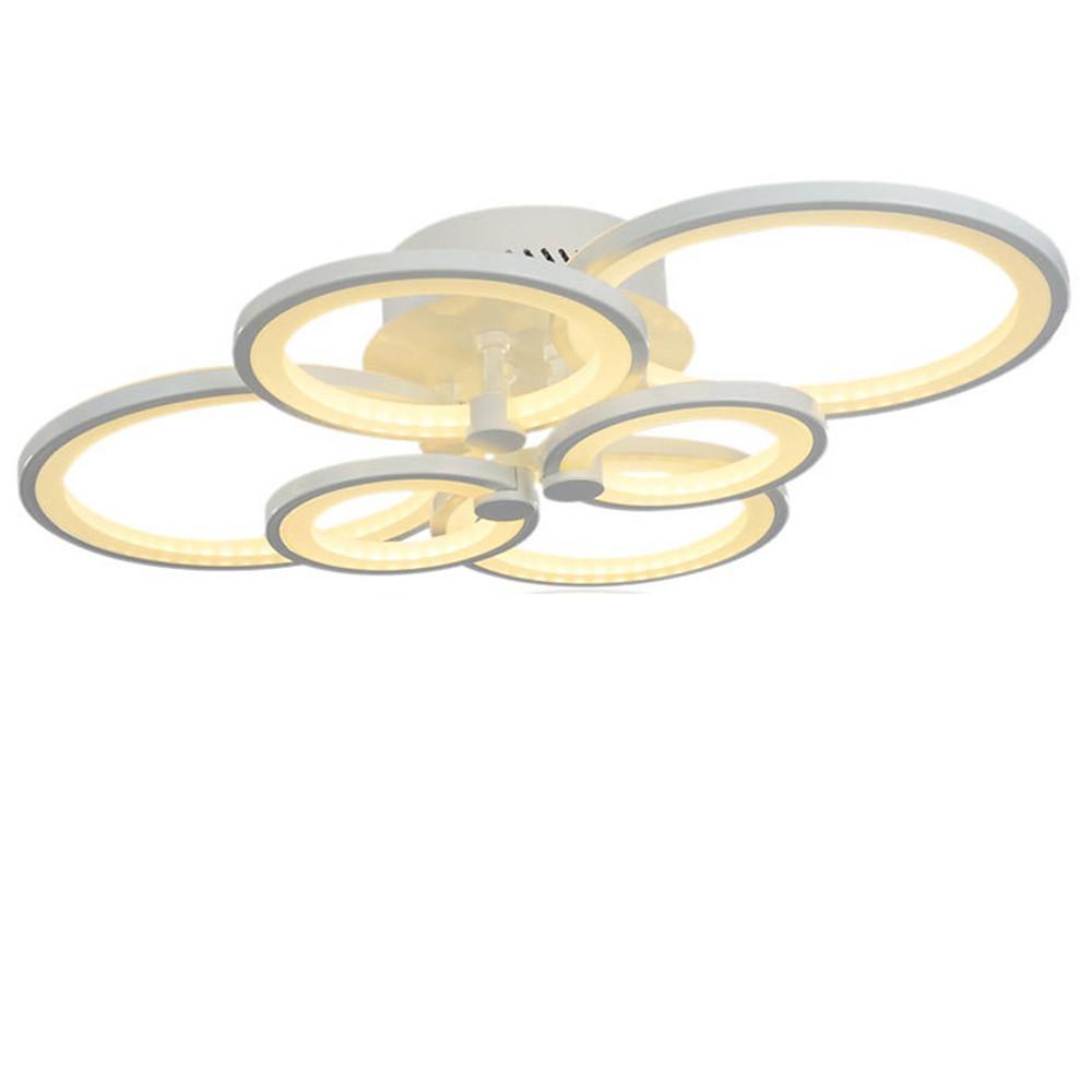 Multi Circles Dimmable LED Ceiling Light Flush Mount Modern Lighting