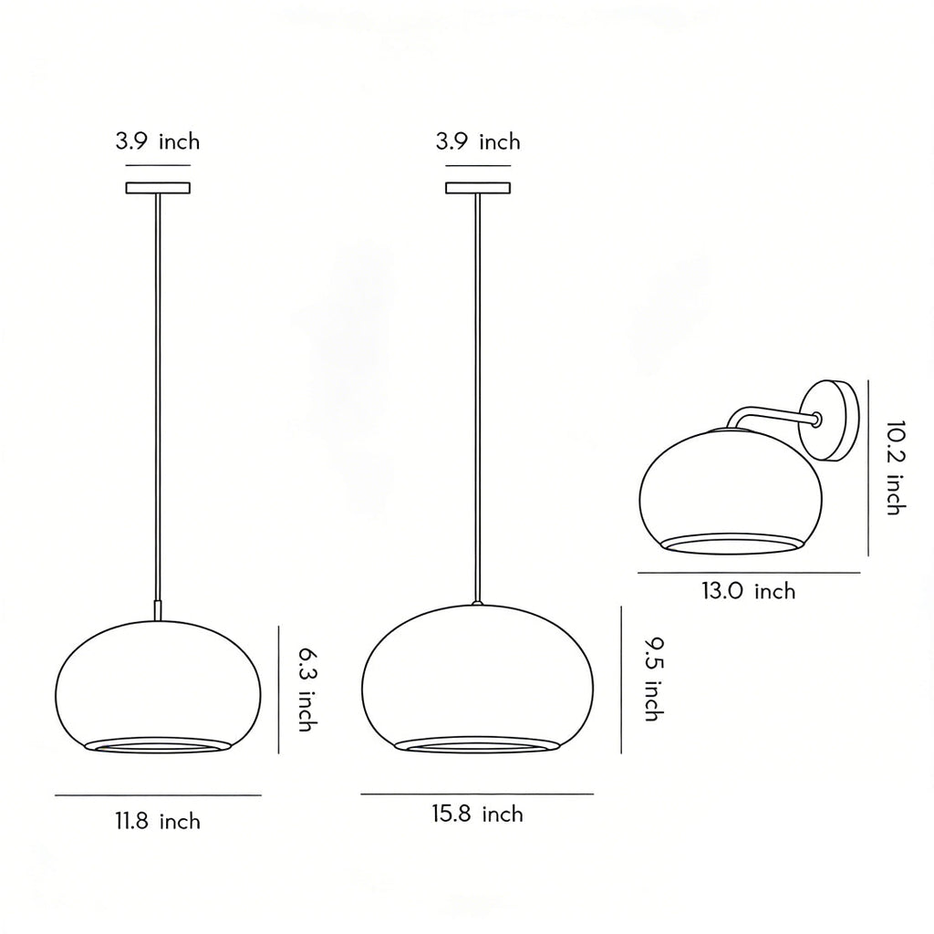 Rattan Outdoor Pendant Light - Modern Waterproof Hanging Fixture