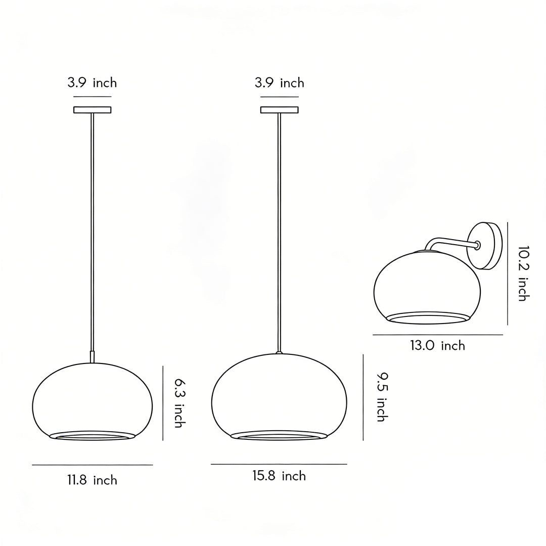 Rattan Outdoor Pendant Light - Modern Waterproof Hanging Fixture