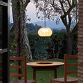 Rattan Outdoor Pendant Light - Modern Waterproof Hanging Fixture