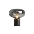 Modern Marble Mushroom Bedside Lamp - Glass Table Lamp for Bedroom Decor