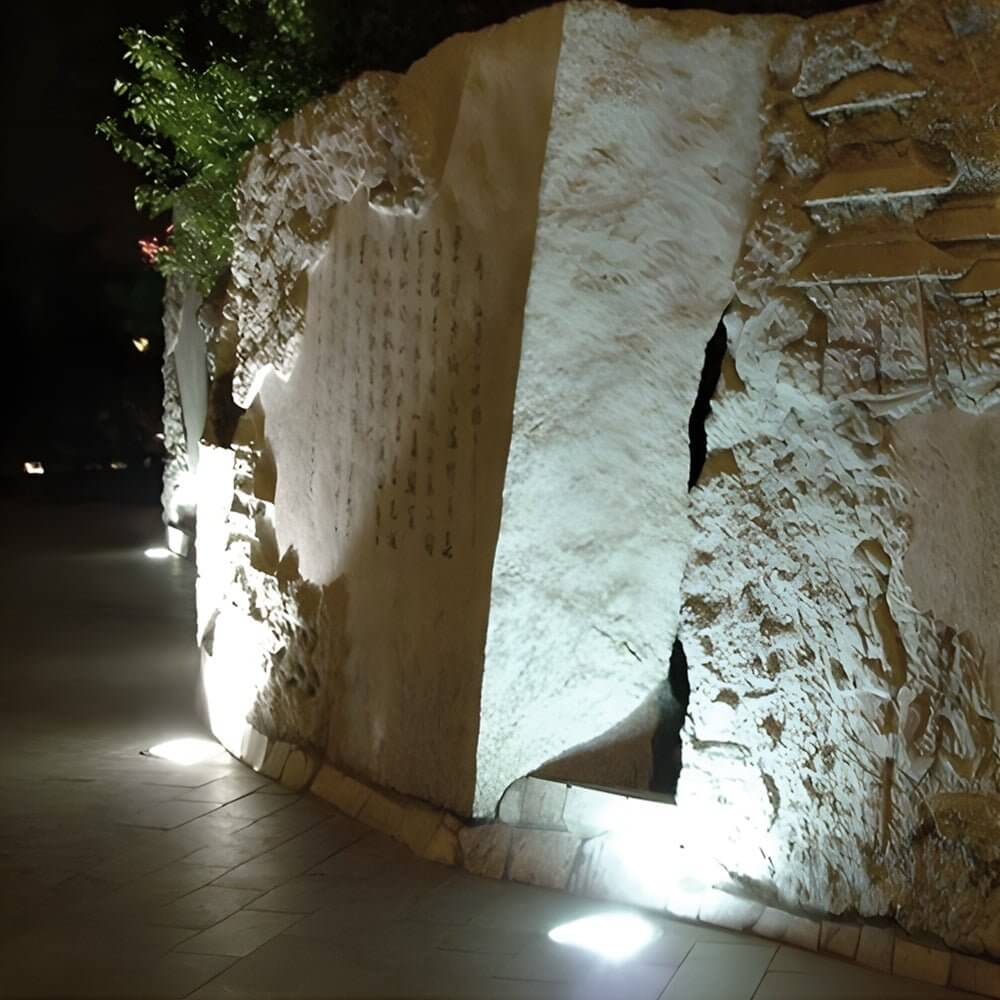 Recessed Solar LED Metal Well Light for Outdoor Landscape Lighting