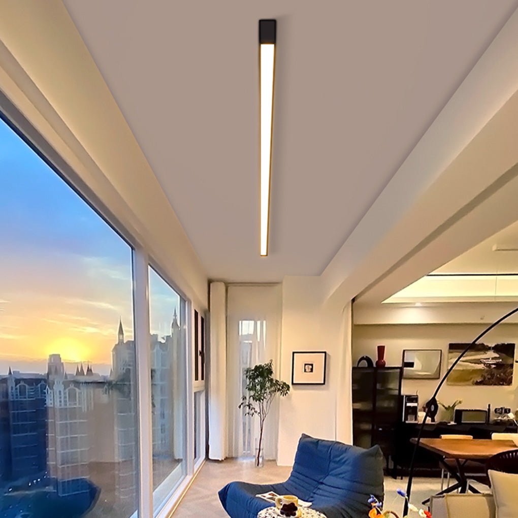 Modern Minimalist Linear LED Ceiling Light Bar