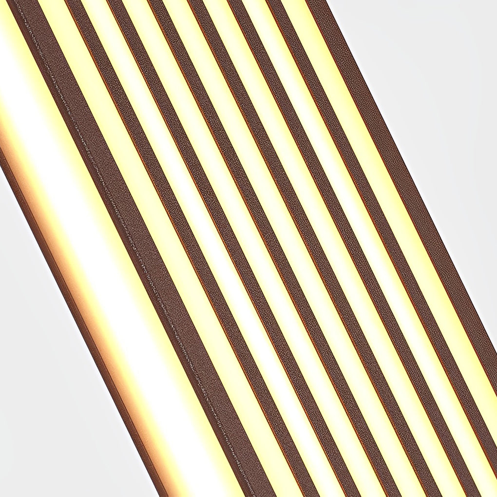 Rectangle LED Outdoor Wall Light Waterproof Retro Grid Design