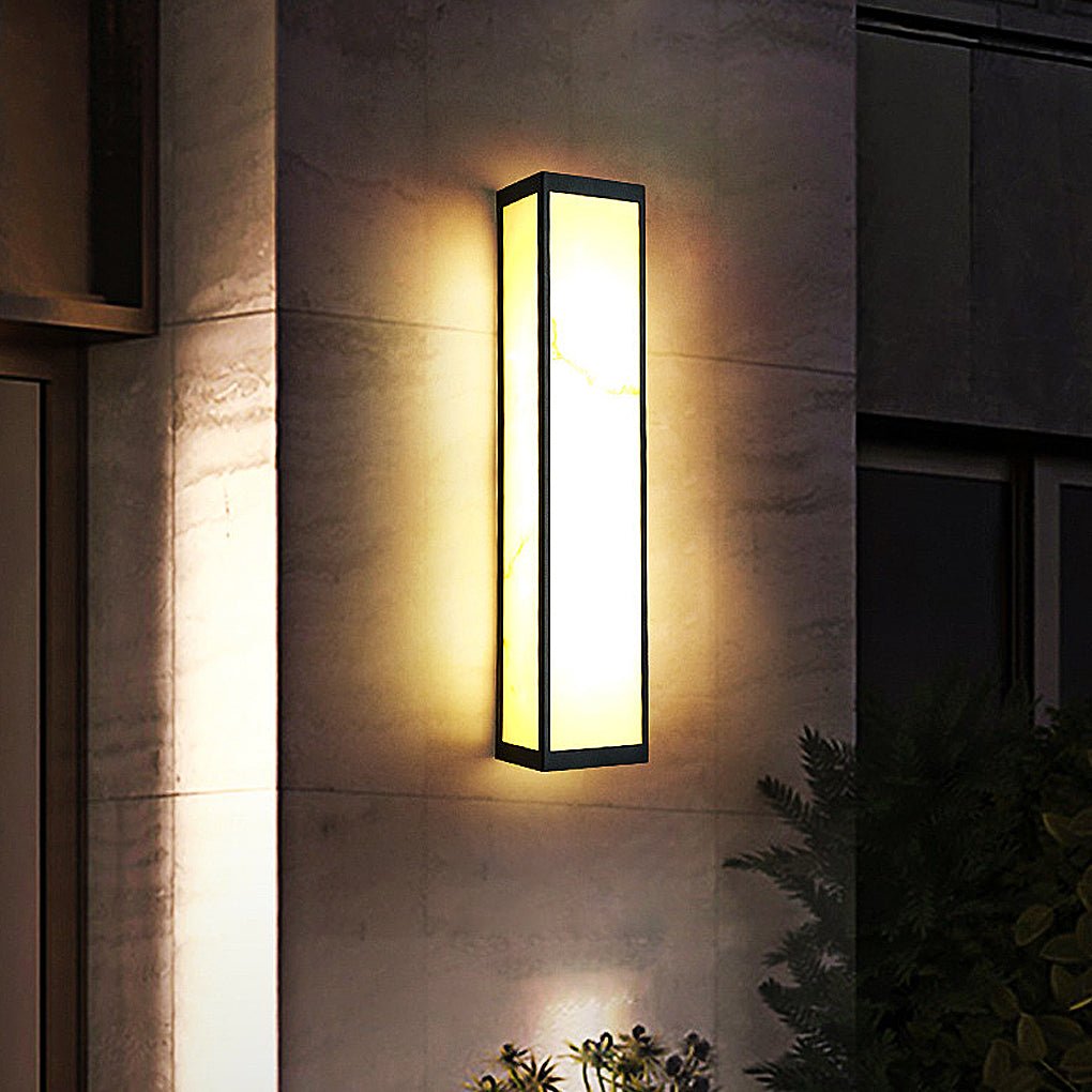 Econic LED Outdoor Wall Light - Waterproof Metal Fixture for Patio and Garden