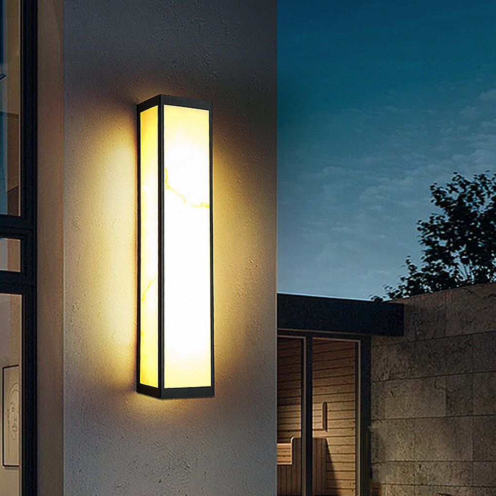 Econic LED Outdoor Wall Light - Waterproof Metal Fixture for Patio and Garden