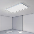 Modern Rectangular LED Flush Mount Ceiling Light - Sleek Design, Energy Efficient Lighting