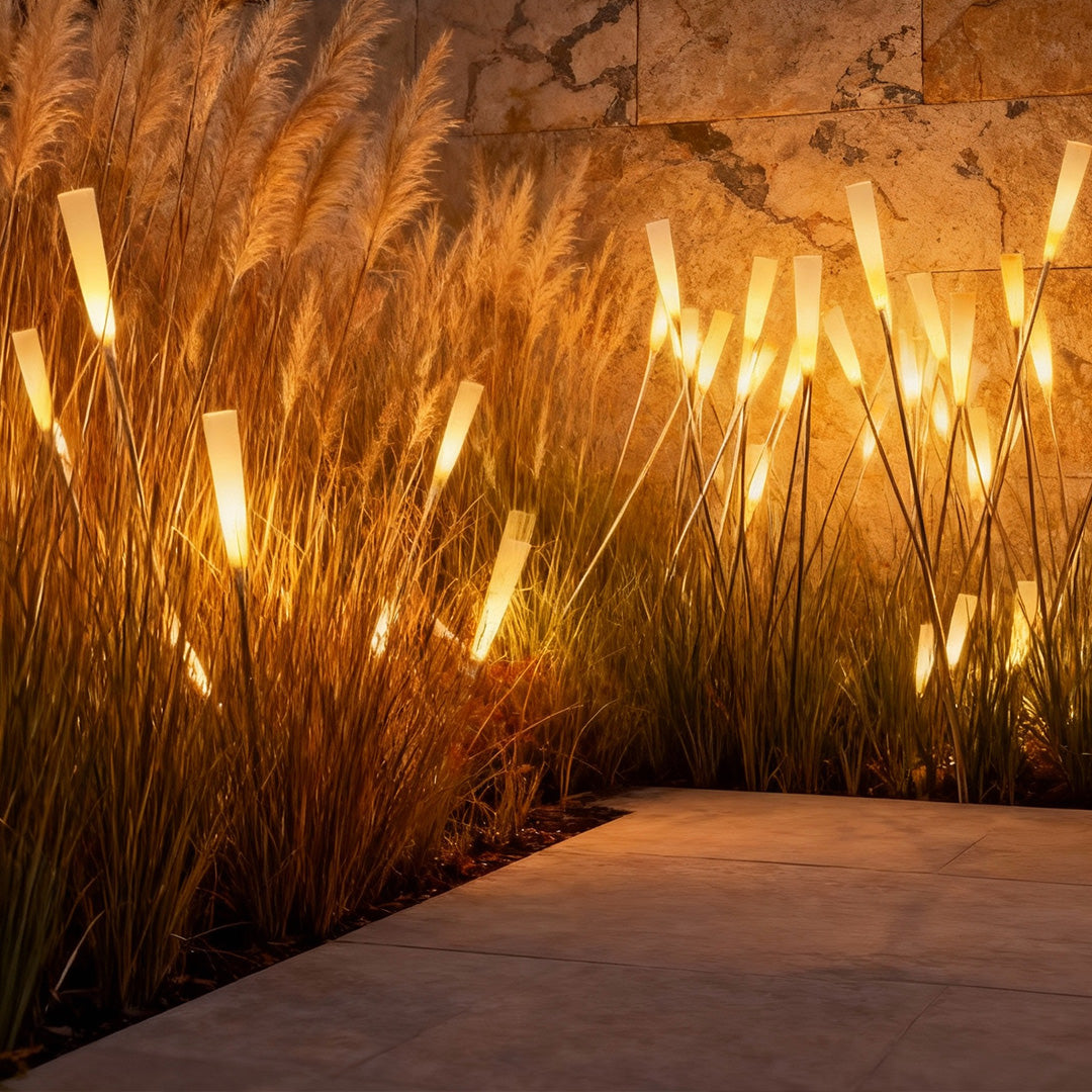 Reed Lights Waterproof Acrylic Outdoor Landscape Light - Energy Efficient LED Garden Lighting