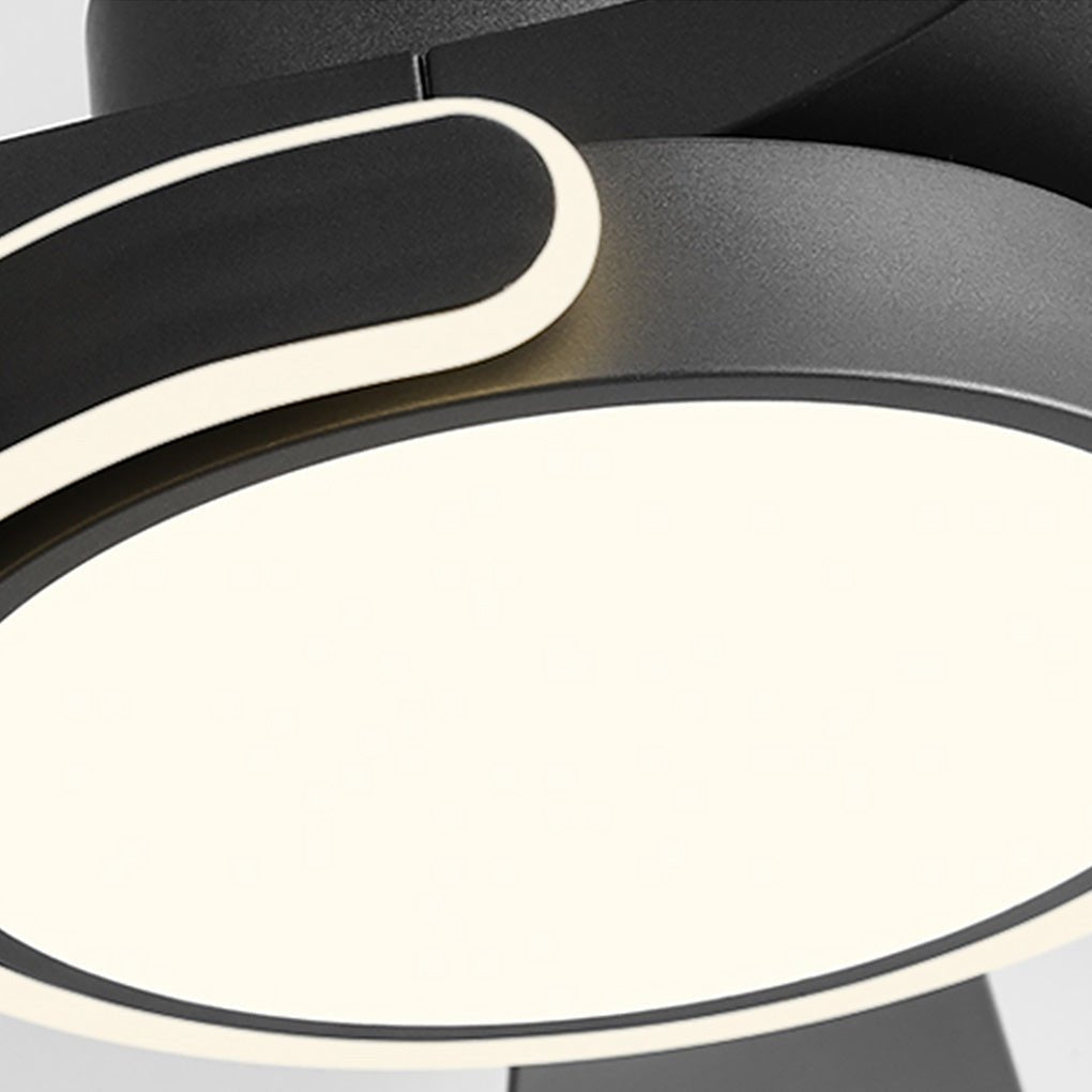 Remote Control Dimmable Ceiling Fan Light - Forward & Reverse Functions