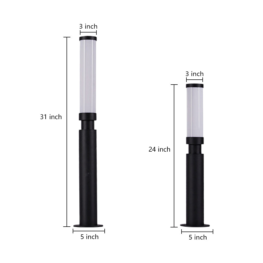 Outdoor Waterproof Bollard Lights for Residential Gardens