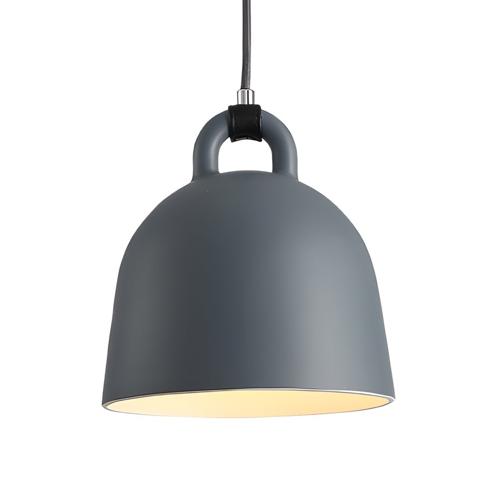 Resin Semicircle Bell Chandelier - Nordic Minimalist Decorative Art