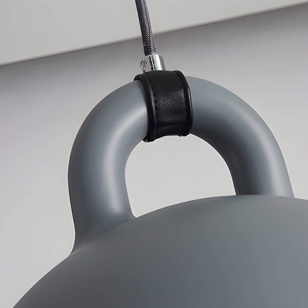 Resin Semicircle Bell Chandelier - Nordic Minimalist Decorative Art