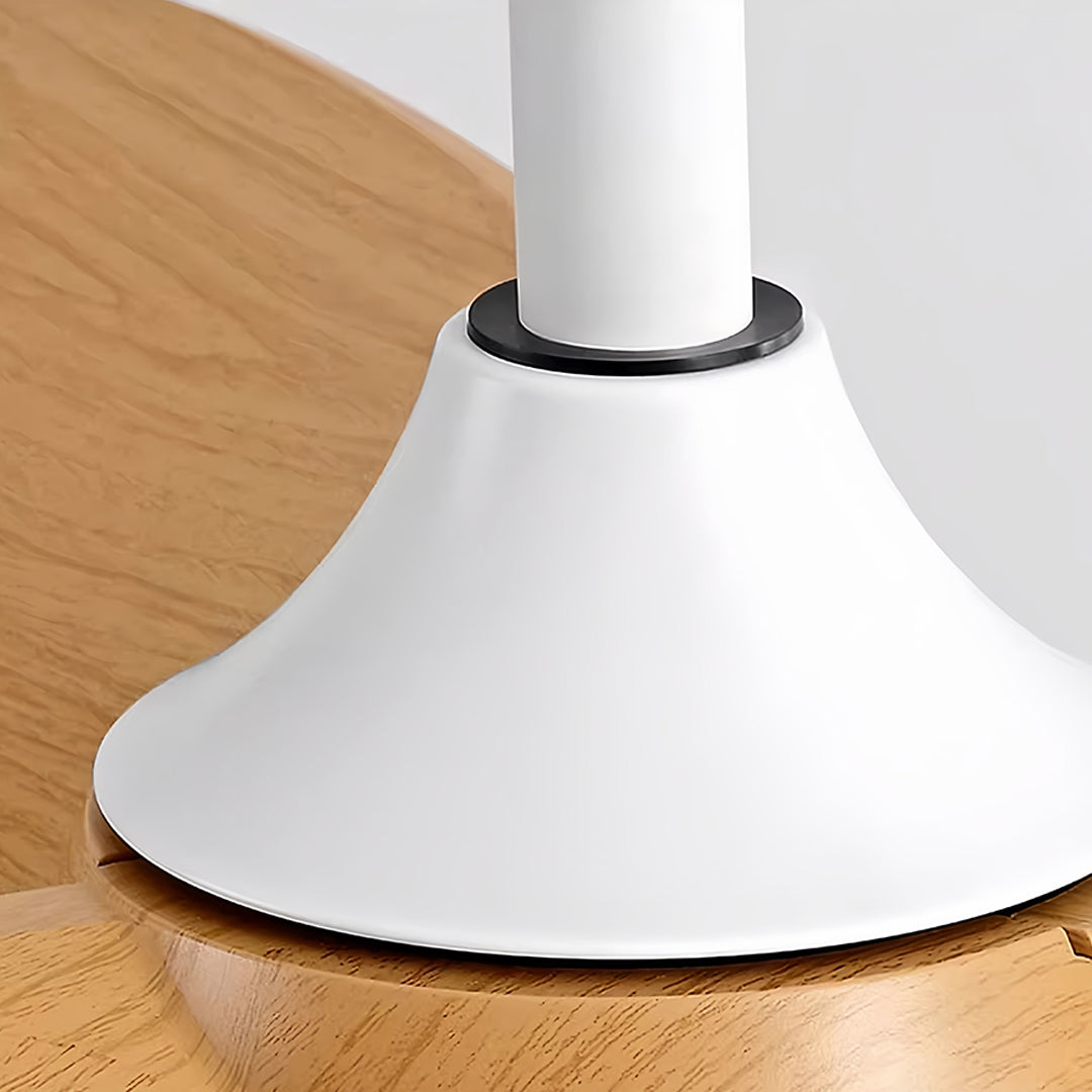 Retro Ceiling Fan with Light Nordic Inverter Metal Lamp Body