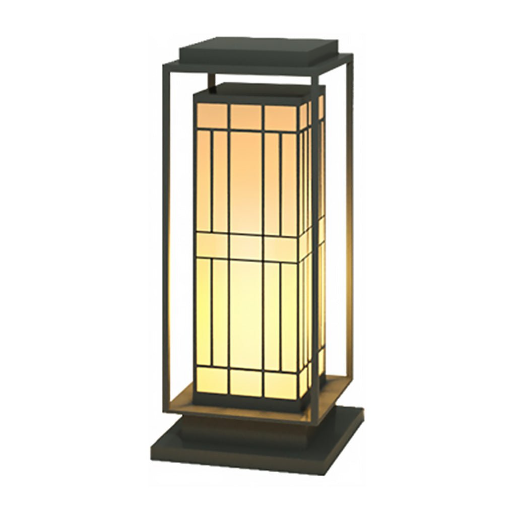 Elegant Asian Solar Path Lights Retro LED Decor for Outdoor Spaces