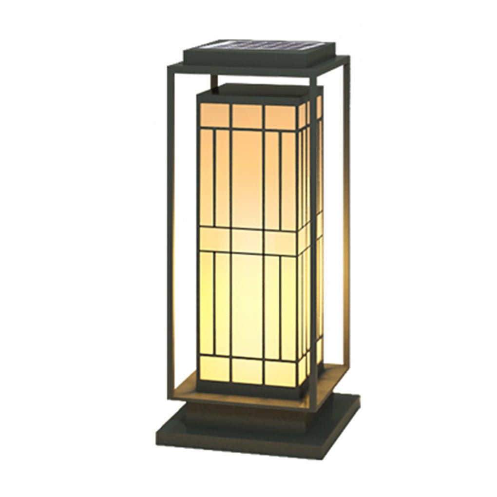 Elegant Asian Solar Path Lights Retro LED Decor for Outdoor Spaces