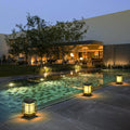 Elegant Asian Solar Path Lights Retro LED Decor for Outdoor Spaces