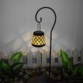 Retro Iron Mesh Solar Lanterns - 2PCS LED Outdoor Hanging Lights