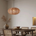 Retro Lantern Hemp Rope Chandelier - Japanese Wabi-Sabi Style Lighting