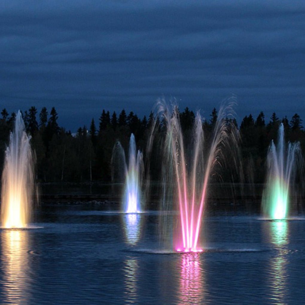 Water Fountain LED Light Waterproof Stainless Steel Lamp