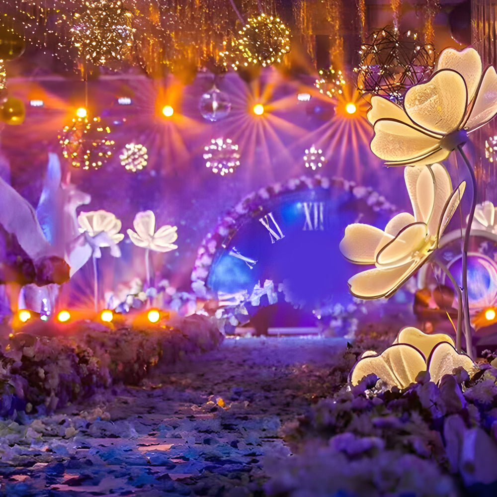 Romantic Ambient LED Acrylic Flower Floor Lamp