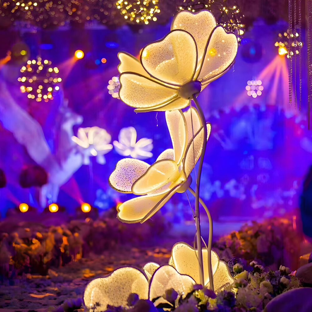Romantic Ambient LED Acrylic Flower Floor Lamp