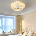 Romantic Dimming LED Ceiling Fan with Mute Shaking Head Modern Design